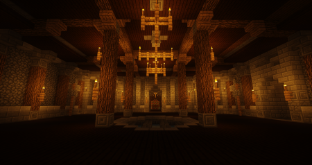 Dans l'antre du roi.